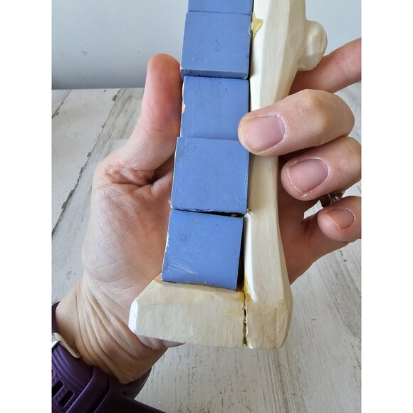 vintage Midwest Cannon Easter Bunny rabbit decor totem pencil skinny - Picture 8 of 9